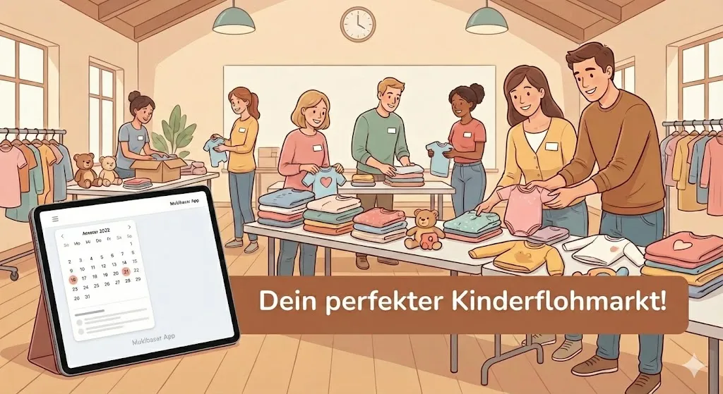 Mukibasar Checkliste Kinderflohmarkt